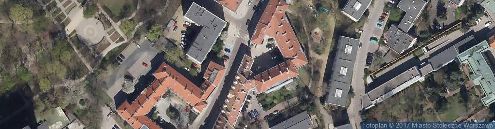 Zdjęcie satelitarne Warszawski Park Technologiczny