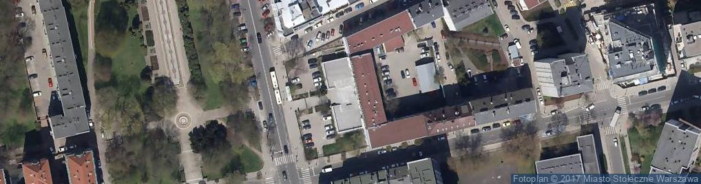 Zdjęcie satelitarne Warszawsko Mazowiecki Związek Taekwon do