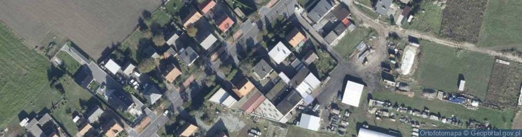 Zdjęcie satelitarne Warsztat Kołodziejsko Stolarski Mirosława Rosik Michał Rosik Poniec