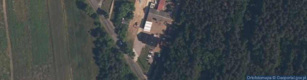 Zdjęcie satelitarne Warsztat Ślusarski - Produkcja - Usługi - Handel Grzegorz Bedła