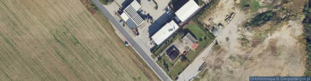 Zdjęcie satelitarne Warsztat Usługowy - Latawiec Jarosław