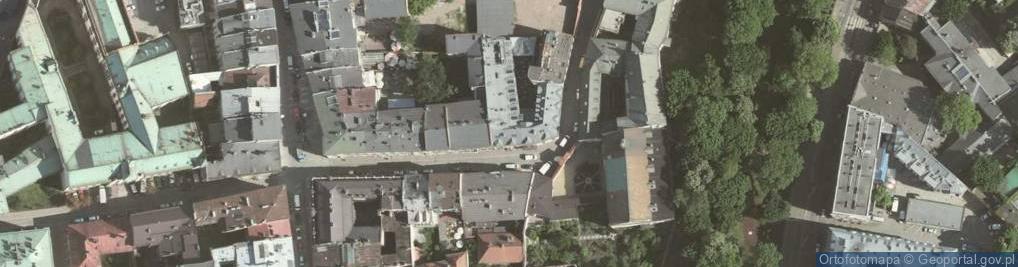 Zdjęcie satelitarne Wawel