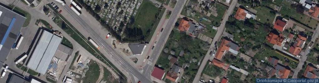 Zdjęcie satelitarne Węglo-Złom Andrzej Paździerz