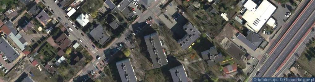 Zdjęcie satelitarne Wesoła Szkoła