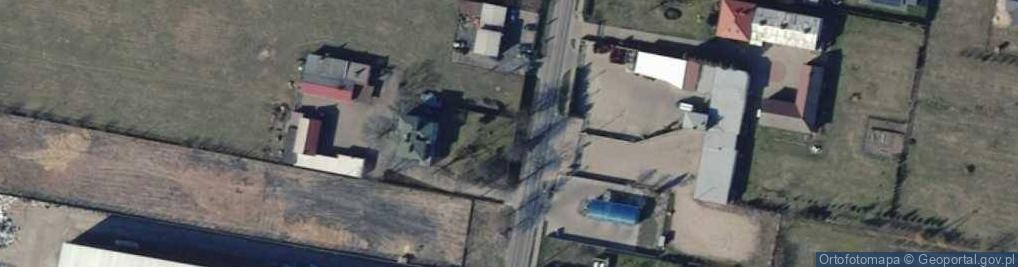 Zdjęcie satelitarne Wiaderny - ogrodzenia
