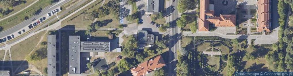 Zdjęcie satelitarne Widelec