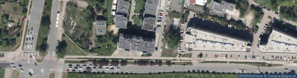 Zdjęcie satelitarne Więcek P.