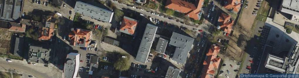 Zdjęcie satelitarne Wielkopolskie Przedsiębiorstwo Budownictwa Przemysłowego