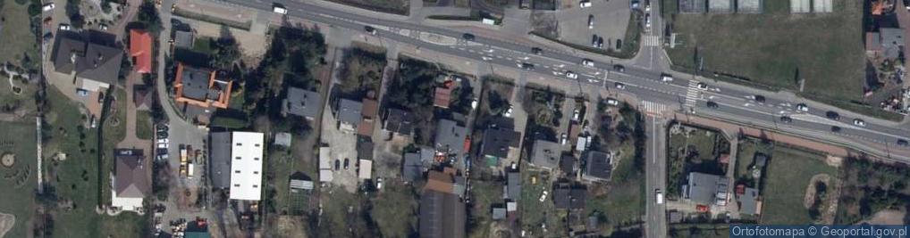 Zdjęcie satelitarne Wielobranżowa Hurtownia Geranda