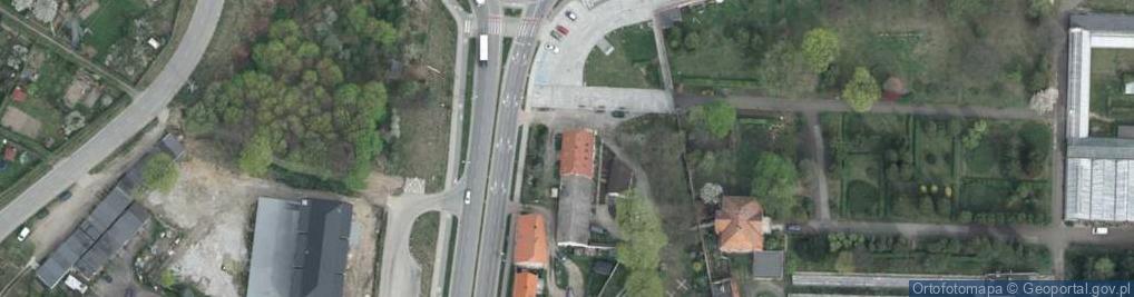 Zdjęcie satelitarne Wierzbicka Beata Kwiaciarnia "Lubiechów"