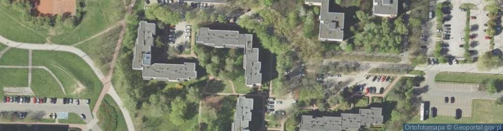 Zdjęcie satelitarne Wierzchowska Małgorzata Biuro Projektowo-Techniczne Drogownictwa Camino