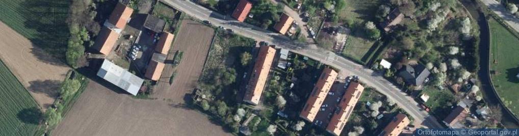 Zdjęcie satelitarne Wiesław Wrzosek Przedsiębiorstwo Handlowo-Usługowe