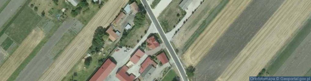 Zdjęcie satelitarne Wiesława Kwiecień Handel Obwoźny Artykułami Spożywczo-Przemyłowymi.