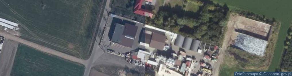Zdjęcie satelitarne Wiesława Wojtyczka Przedsiębiorstwo Handlowo-Usługowe Arpon