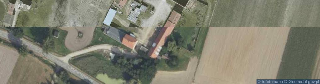 Zdjęcie satelitarne Wigańcice. Spółdzielnia Rolniczo - Produkcyjna