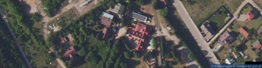 Zdjęcie satelitarne Wigierska Kolej Wąskotorowa Stanisław Huryn-Wspólnik Spółki Cywilnej