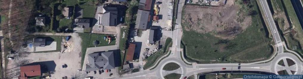 Zdjęcie satelitarne Wilbud Materiały Budowlane i Opałowe Tomasz Bachniak