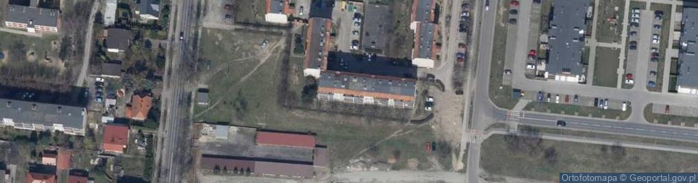 Zdjęcie satelitarne Wilk Lech Bieliźniarstwo Modniarstwo Handel Art.Przemysłowymi