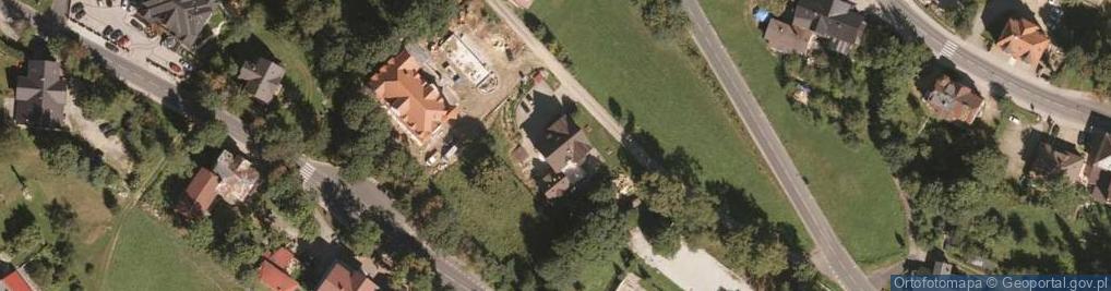 Zdjęcie satelitarne "Willa Grave" Gawron, Karpacz