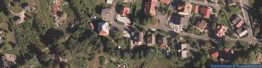 Zdjęcie satelitarne Willa Izerka Grażyna Michalik-Wojtukiewicz i Albert Wilczyński