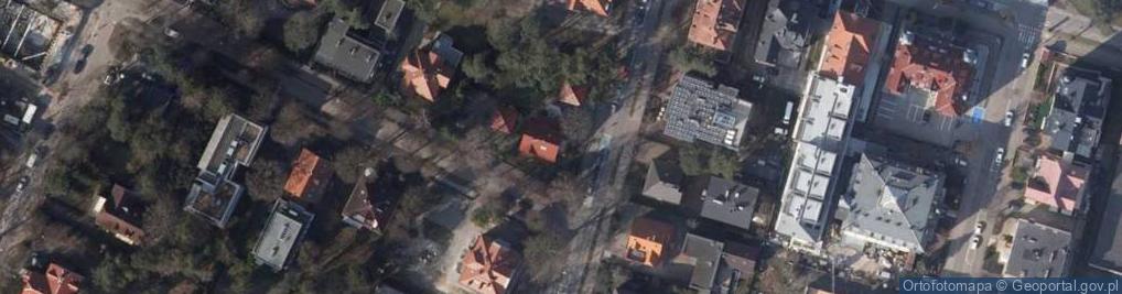 Zdjęcie satelitarne Willa pod Dębami Jerzy Rauch