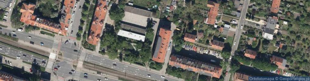 Zdjęcie satelitarne Wilusz K., Wrocław