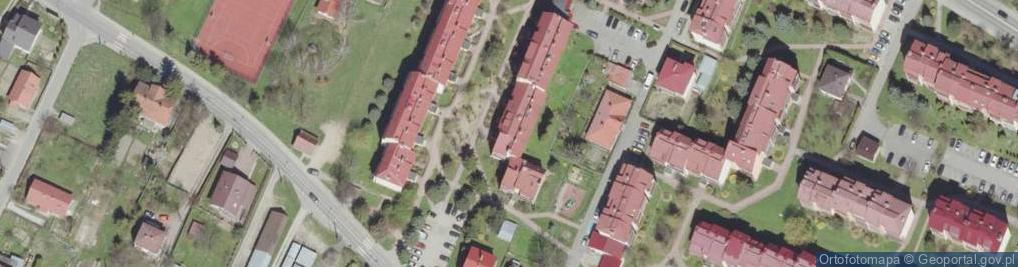 Zdjęcie satelitarne Wincenty Janowski Projektowanie w Budownictwie