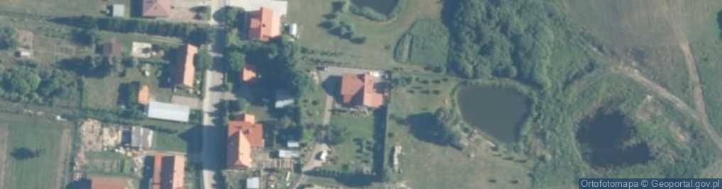 Zdjęcie satelitarne Wioleks
