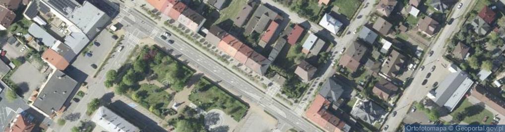 Zdjęcie satelitarne Wioletta Jędrzejczak Zakład Cukierniczy