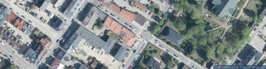 Zdjęcie satelitarne Wisionka Kiosk Warzywny