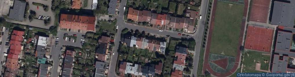 Zdjęcie satelitarne Witold Baszak Proinwest Usługi Nadzoru i Projektowania w Budownictwie Skrót: Proinwest