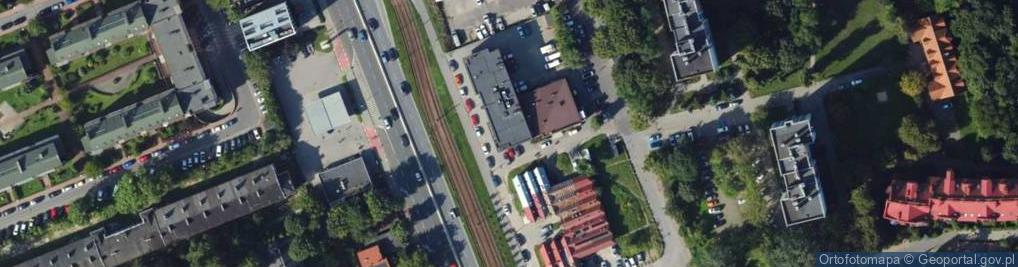 Zdjęcie satelitarne Wkładki ortopedyczne Kraków