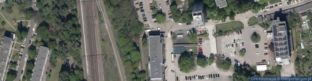 Zdjęcie satelitarne WKS Śląsk