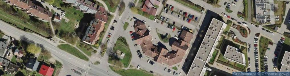 Zdjęcie satelitarne Własnościowa Spółdzielnia Mieszkaniowa Jasień