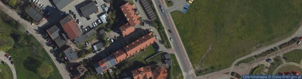 Zdjęcie satelitarne Własnościowa Spółdzielnia Mieszkaniowa Starówka