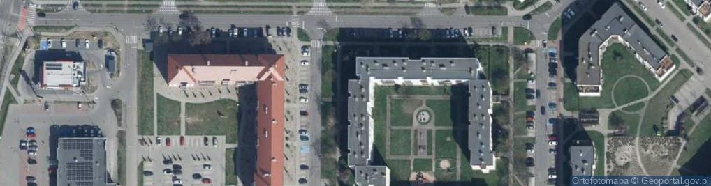 Zdjęcie satelitarne Wleklik Ewa