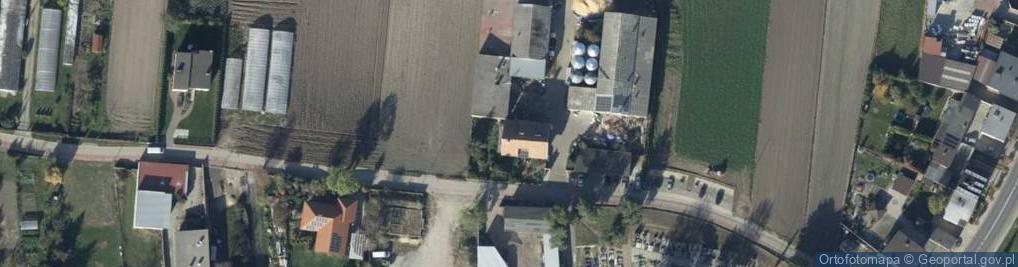 Zdjęcie satelitarne Włodzimierz Przybylski Przedsiębiorstwo Usługowo - Handlowe