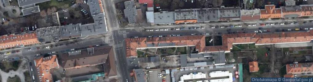 Zdjęcie satelitarne WM Namysłowska 111