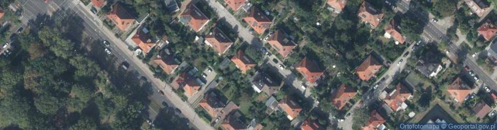 Zdjęcie satelitarne Wnętrza-Projekty Fotex Maria Umińska-Glińska