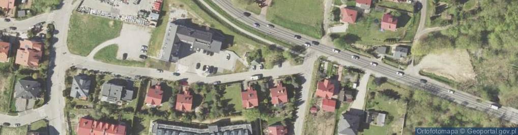 Zdjęcie satelitarne Wnuk Beata Przedsiębiorstwo Handlowo - Usługowe Hup - Bud