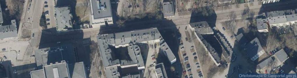 Zdjęcie satelitarne Wodne Ochotnicze Pogotowie Ratunkowe w Łodzi