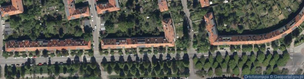 Zdjęcie satelitarne "Wodnik" Sakowska Jolanta