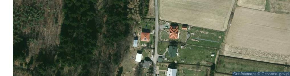 Zdjęcie satelitarne Wodociągi Gminne Gminy Chorkówka