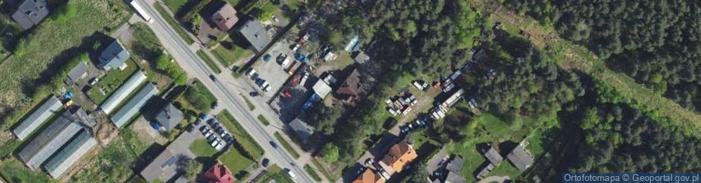 Zdjęcie satelitarne Wojciech Błeszyński Firma Handlowo-Usługowa Picart