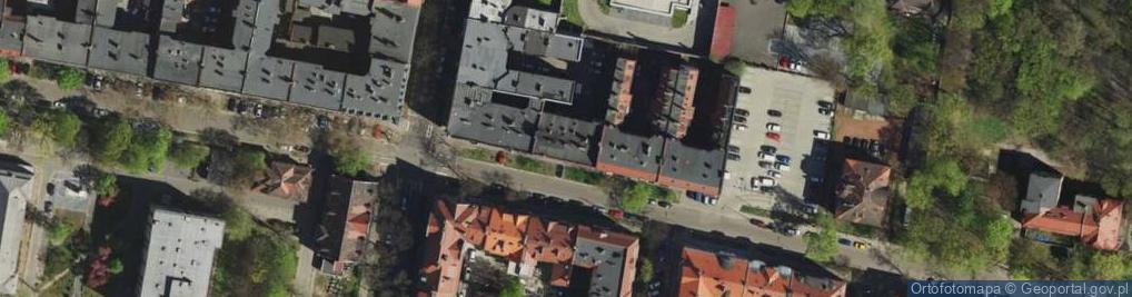 Zdjęcie satelitarne Wojciech Długosz Fabryka Kreatywna