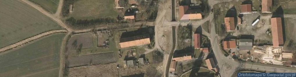 Zdjęcie satelitarne Wojciech Domański Doradztwo Handlowo-Usługowe Orzech