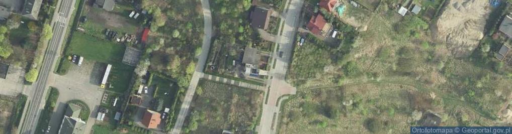 Zdjęcie satelitarne Wojciech Dryll Zakład Usług Leśnych