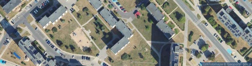 Zdjęcie satelitarne Wojciech Fornal Taxi Osobowe