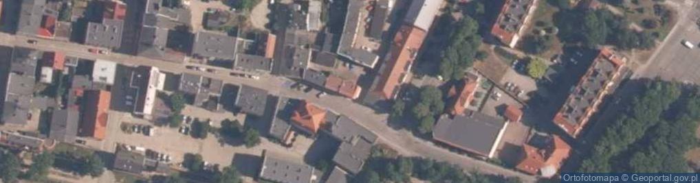 Zdjęcie satelitarne Wojciech Gudz Usługi Ubezpieczeniowe