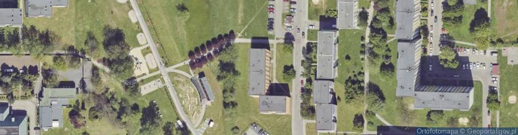 Zdjęcie satelitarne Wojciech Kozłowski Firma Usługowa Womed